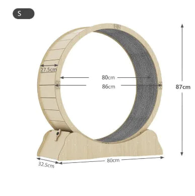 Cat Specific Treadmill Fitness Roller Silent Sports Running Wheel Toys